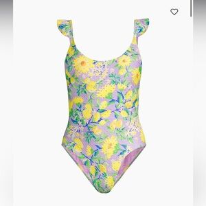 NWOT Farm Rio Lemon Drop Swimsuit